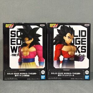 Dragon Ball GT SSJ4 Goku & Vegeta Set - Bandai Solid Edge Works Figures